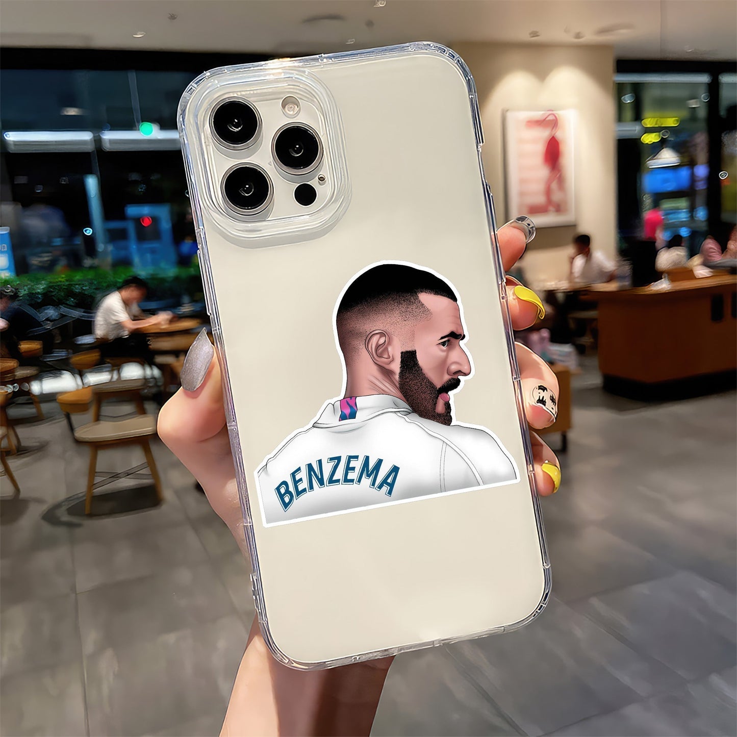 BENZEMA STICKER - 2