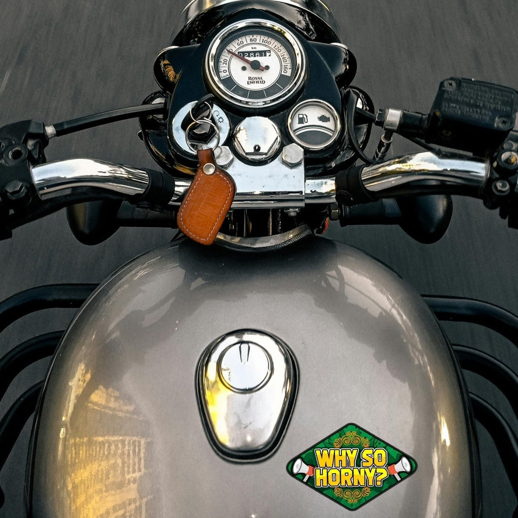 WHY SO HORNY STICKER - stickyfunk premium stickers