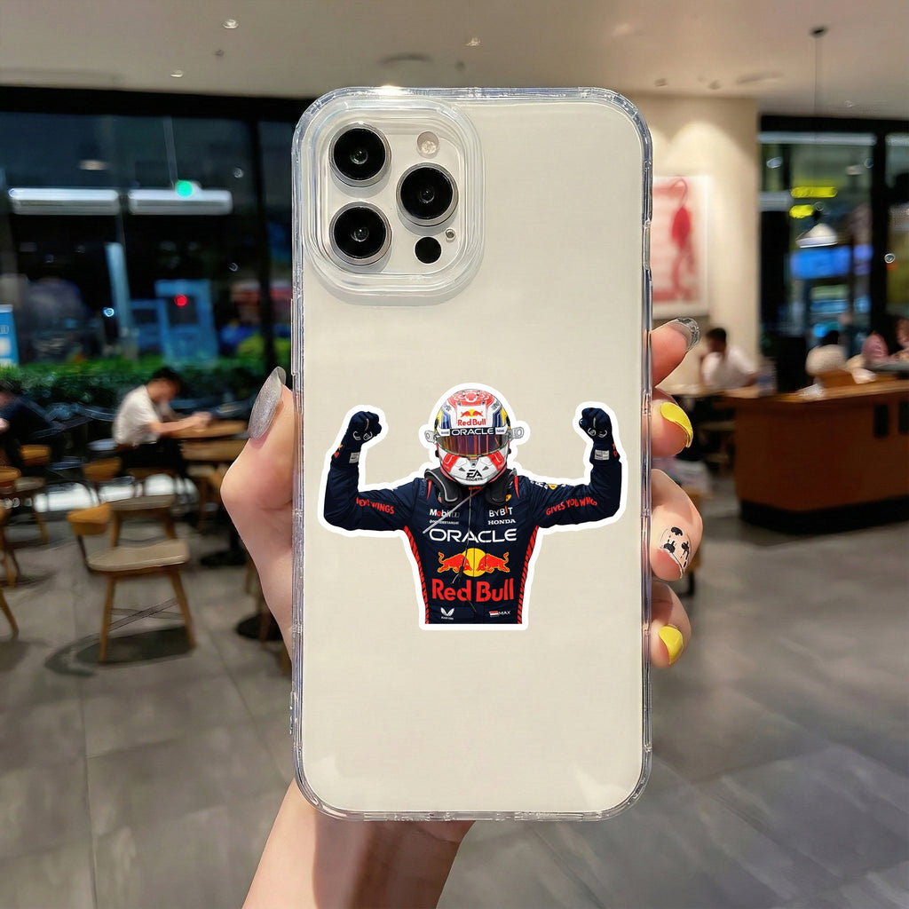 MAX VERSTAPPEN - TITAN OF THE TRACK STICKER