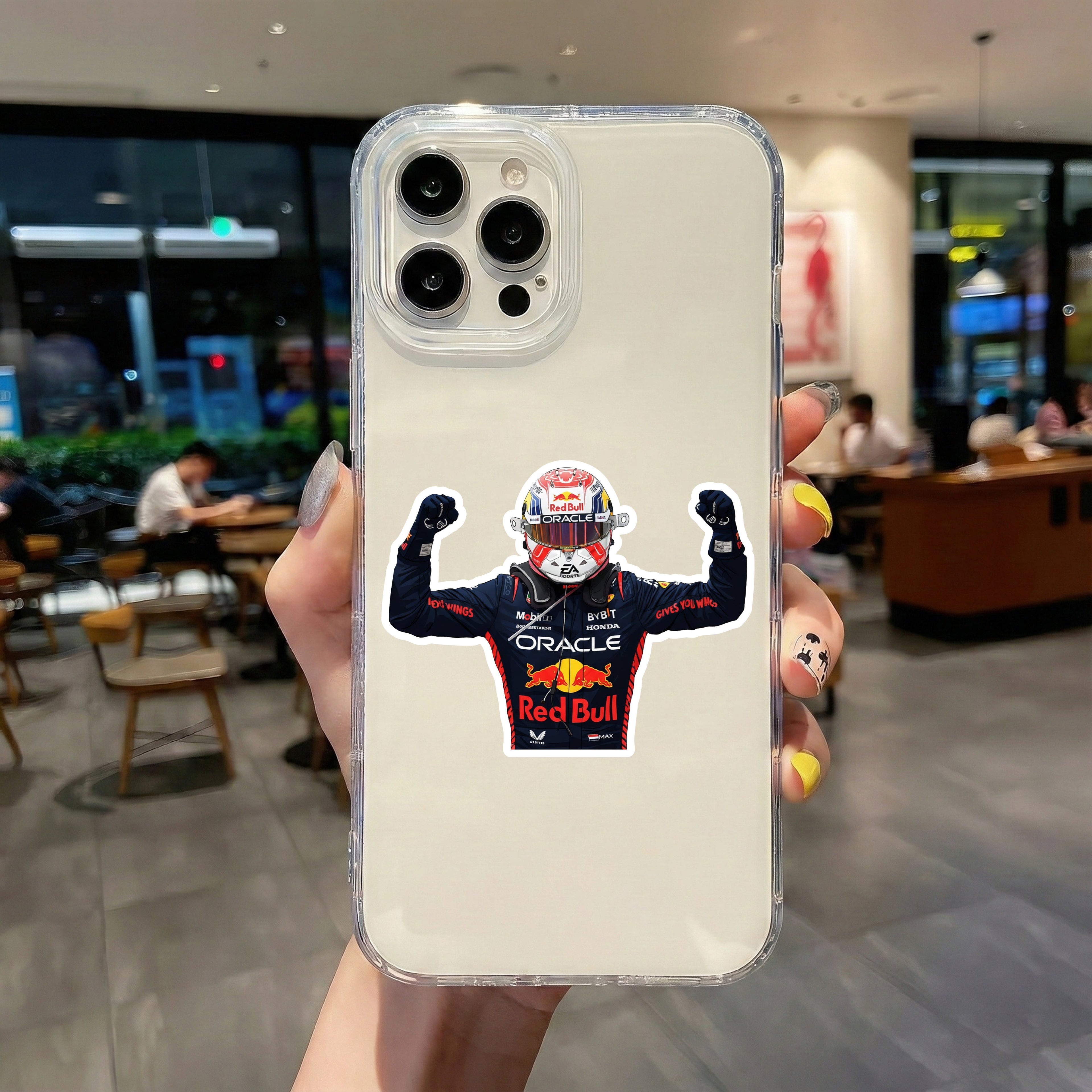 MAX VERSTAPPEN - TITAN OF THE TRACK STICKER