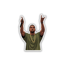KANYE WEST - YEEZUS ON STAGE STICKER