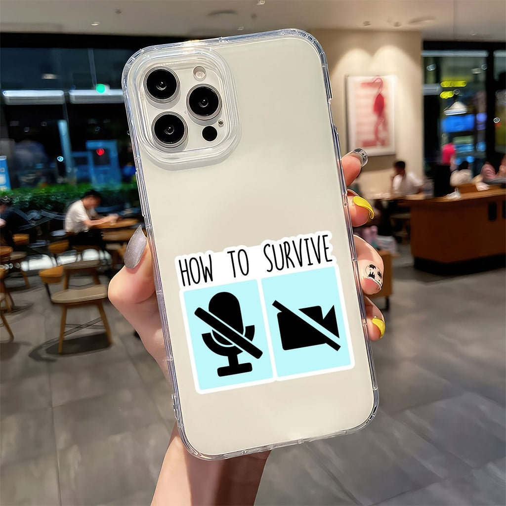 THE HOW TO SURVIVE WFH STICKER - stickyfunk premium stickers