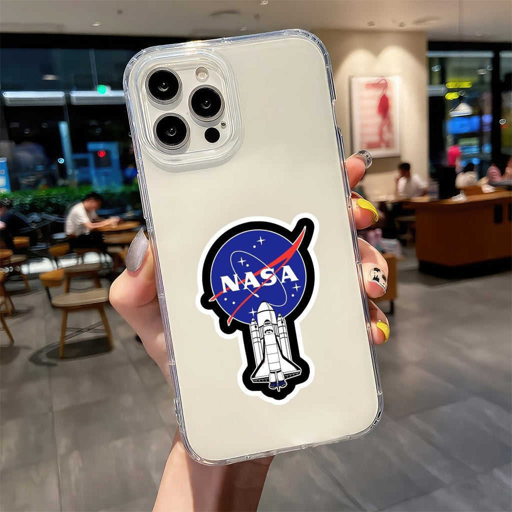 ASTRONAUT MORE LIKE ASTROWANNABE STICKER - stickyfunk premium stickers