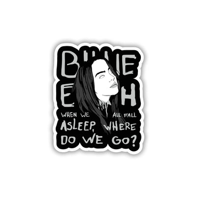 DEEP LYRICS, SHALLOW EXISTENCE STICKER