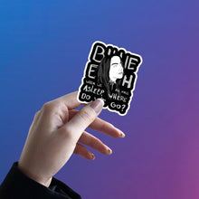 DEEP LYRICS, SHALLOW EXISTENCE STICKER