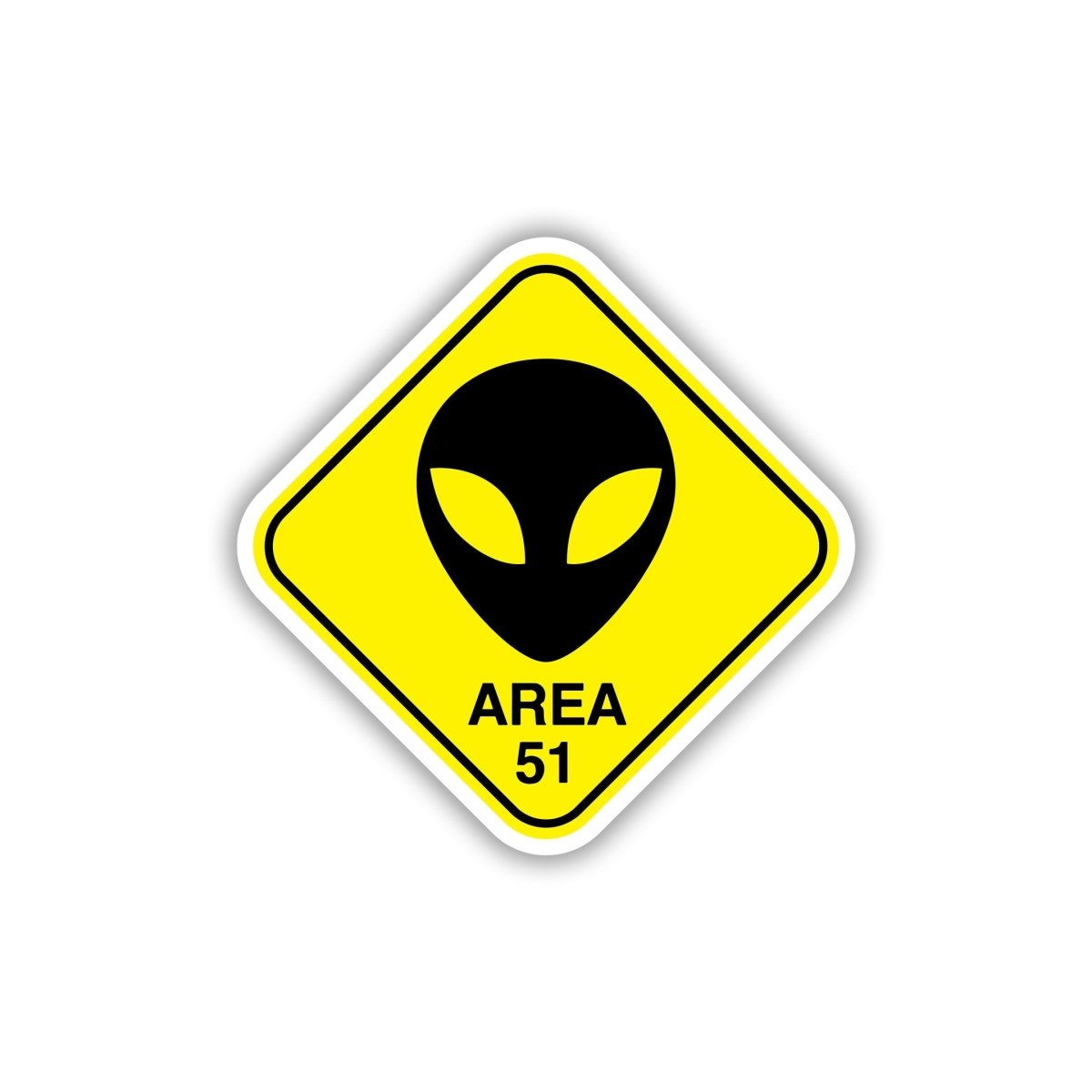 CONTACT FOR UFO SIGHTINGS STICKER - stickyfunk premium stickers