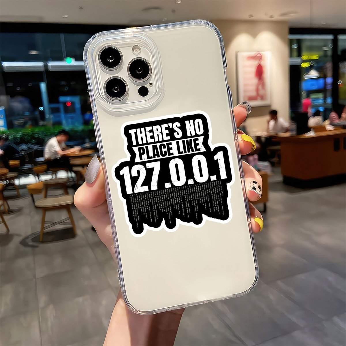 HOME SWEET 127.0.0.1 STICKER - stickyfunk premium stickers