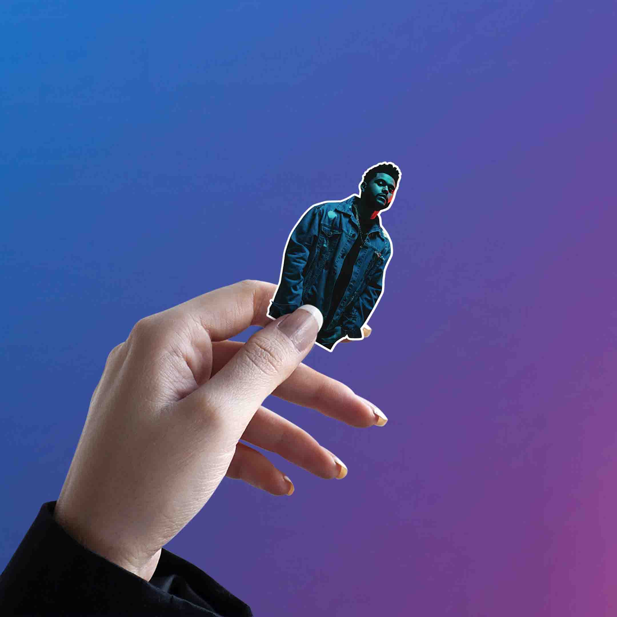 THE WEEKND - 1 - stickyfunk premium stickers