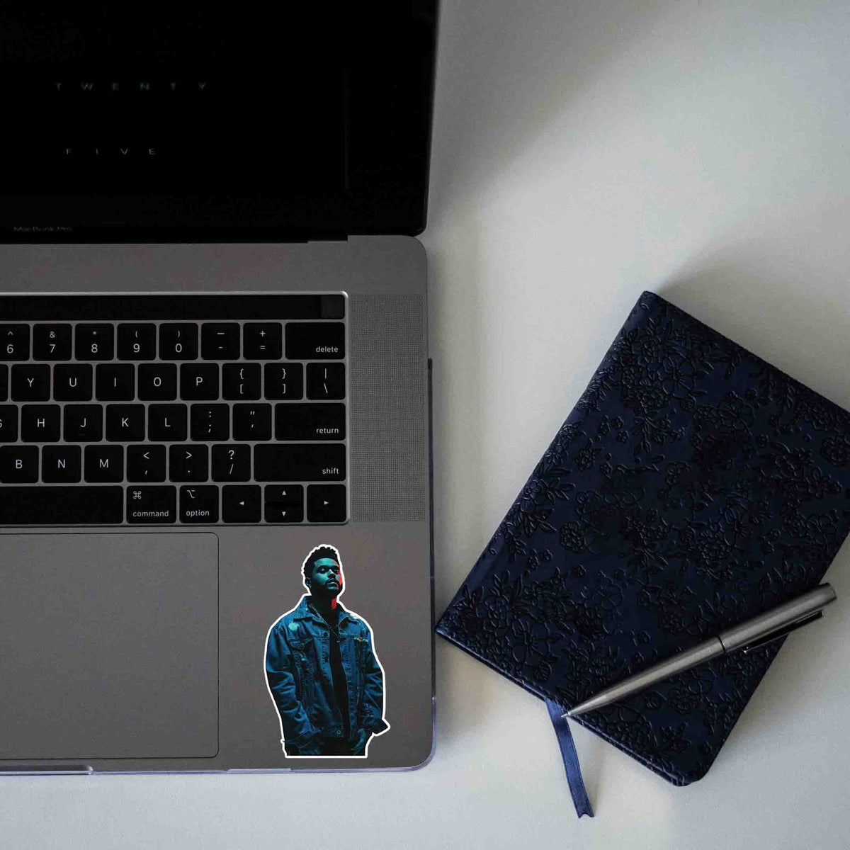 Denim Night Stroll – The Weeknd Sticker