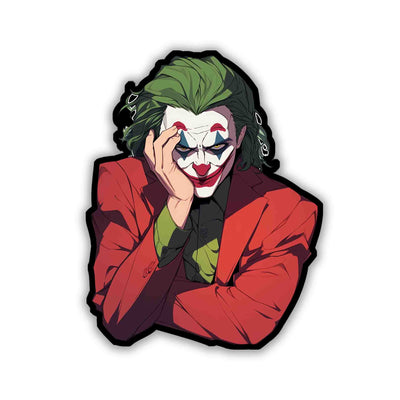 JOKER HAND-ON-FACE STICKER