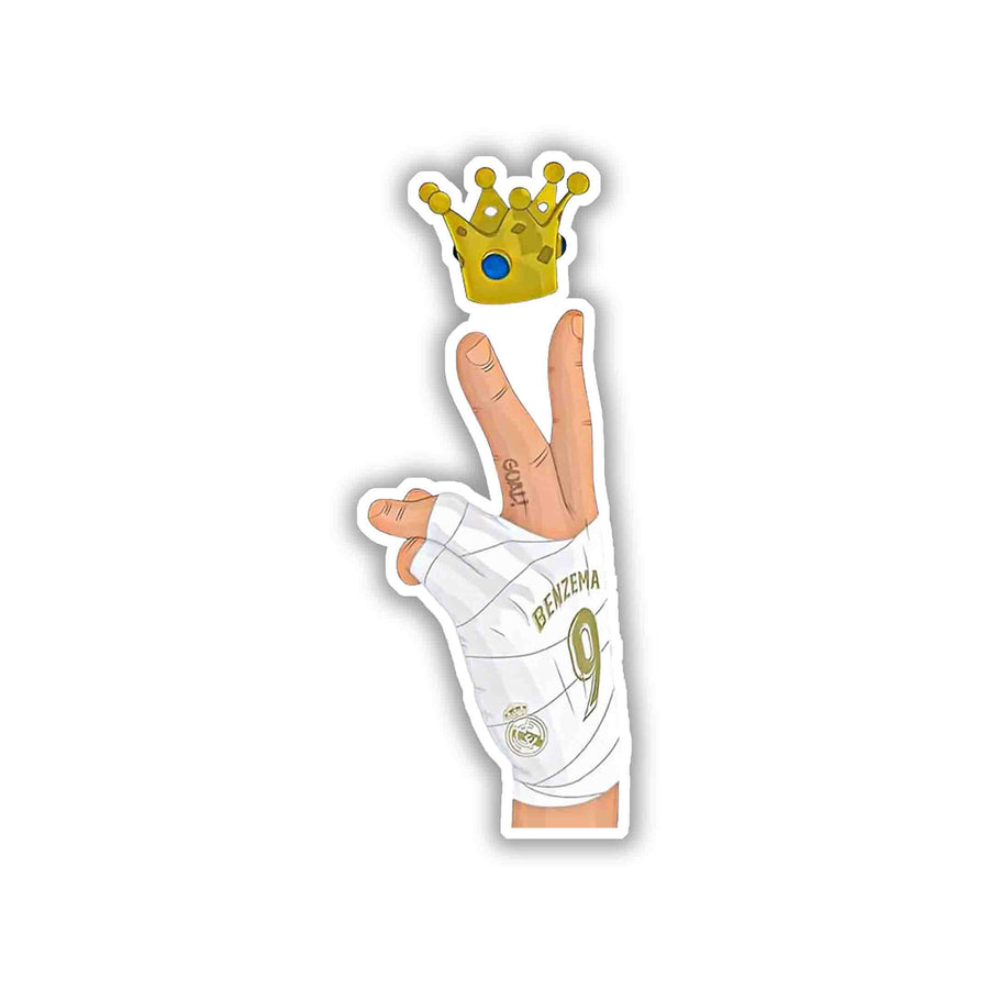 Royal V-Sign – Karim BenzemaSticker