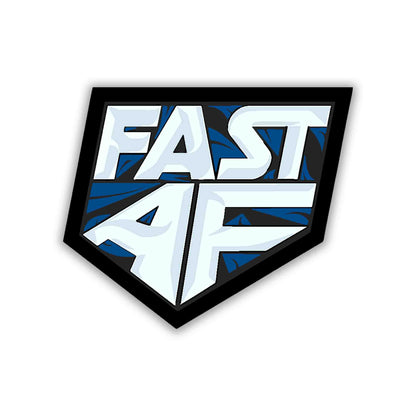 FAST AS FCK STICKER - stickyfunk premium stickers