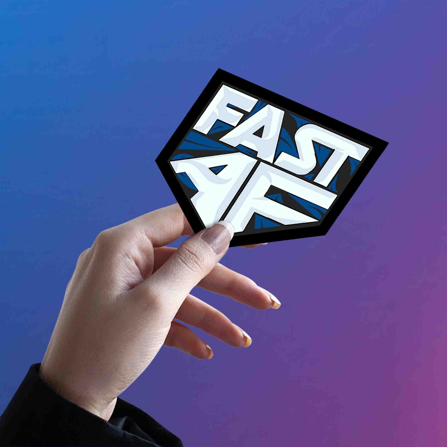 FAST AS FCK STICKER