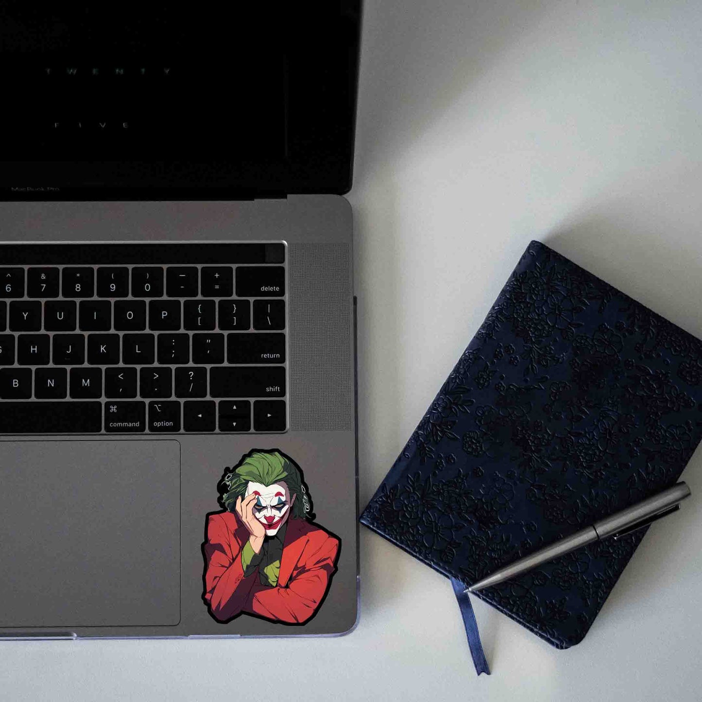 JOKER HAND-ON-FACE STICKER