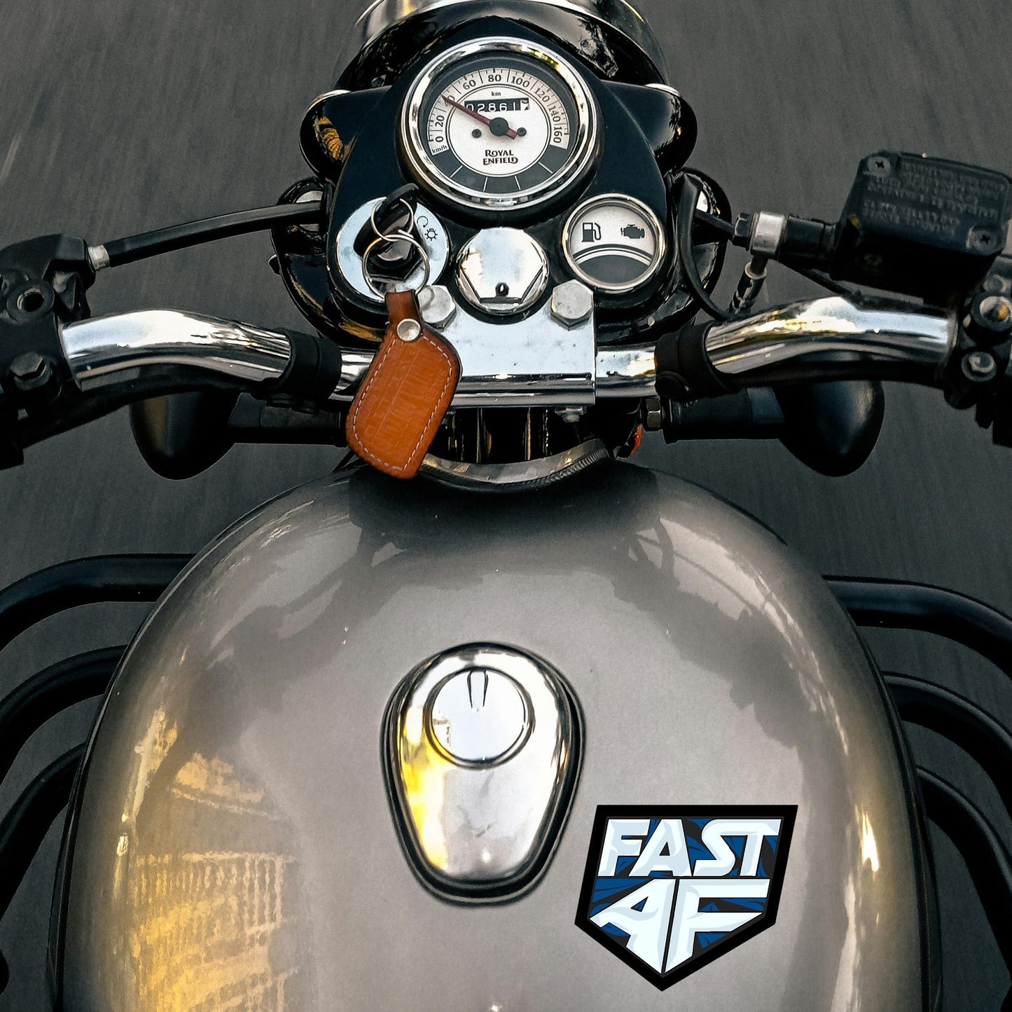 FAST AS FCK STICKER