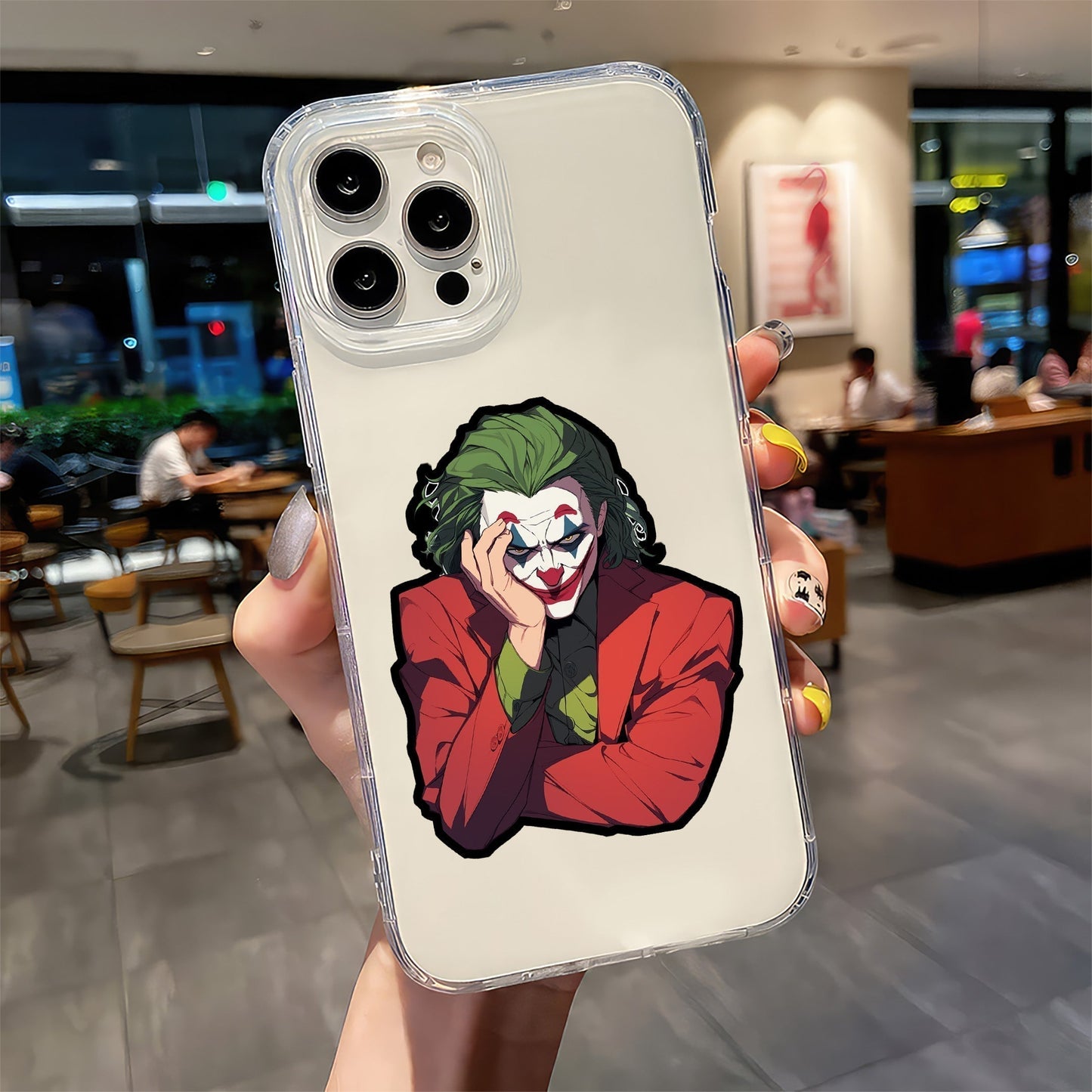 JOKER HAND-ON-FACE STICKER