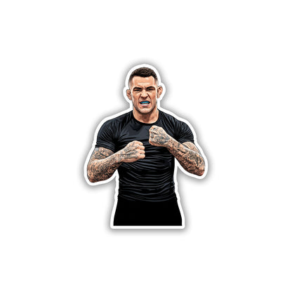 TATTOOED FURY - DUSTIN POIRIER STICKER
