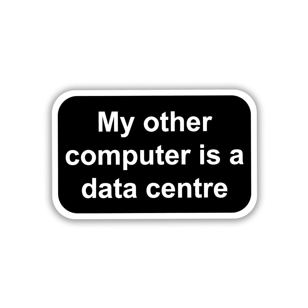 THE CLOUD ADMIN'S BRAG STICKER - stickyfunk premium stickers