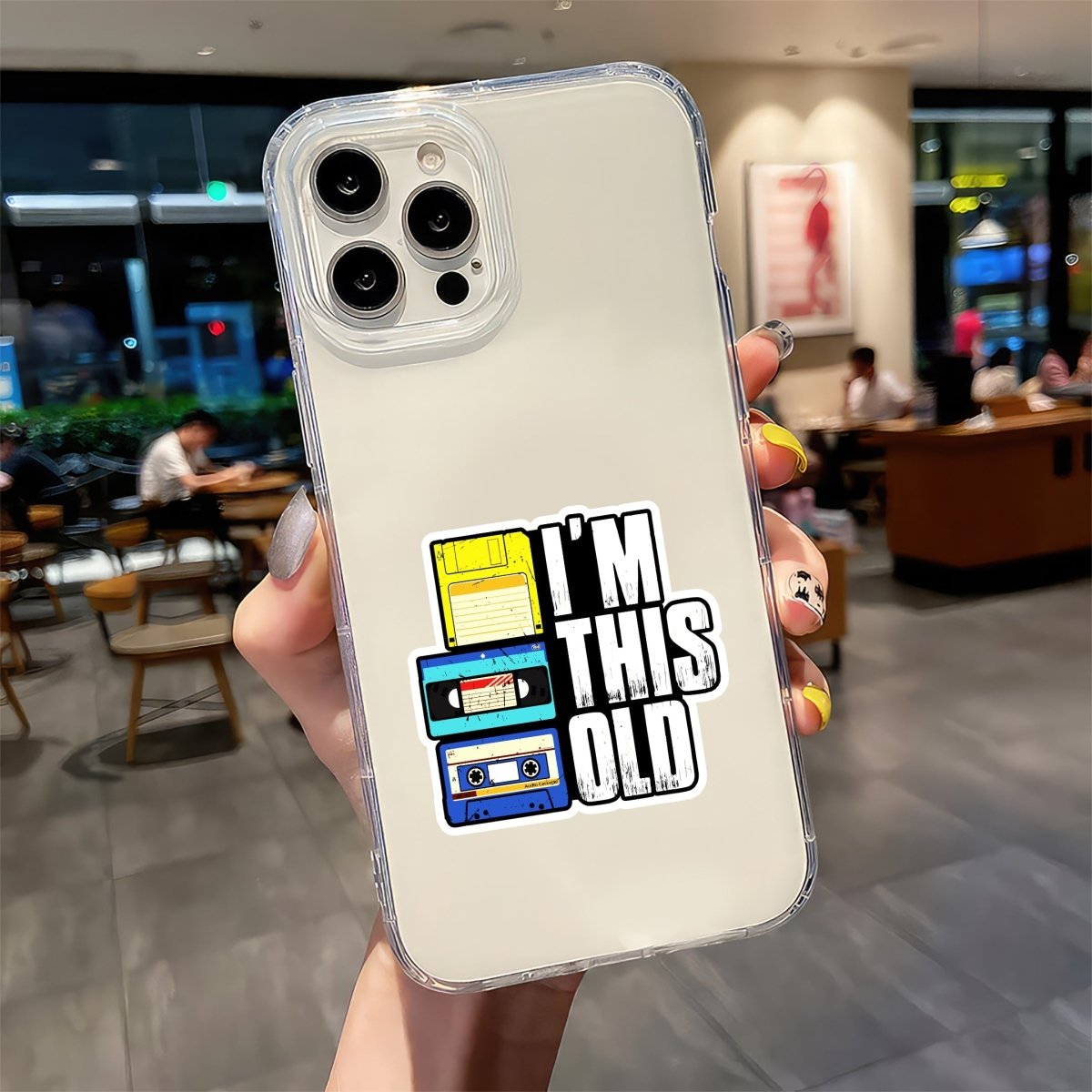 BACK WHEN WI - FI WAS A SOUND STICKER - stickyfunk premium stickers