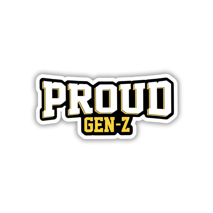 PROUD TO BE CONFUSED STICKER