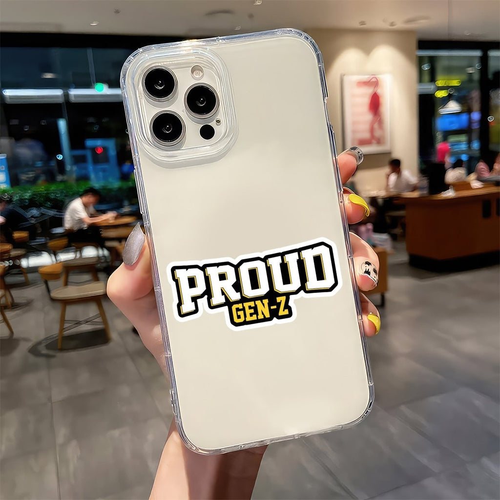 PROUD TO BE CONFUSED STICKER - stickyfunk premium stickers