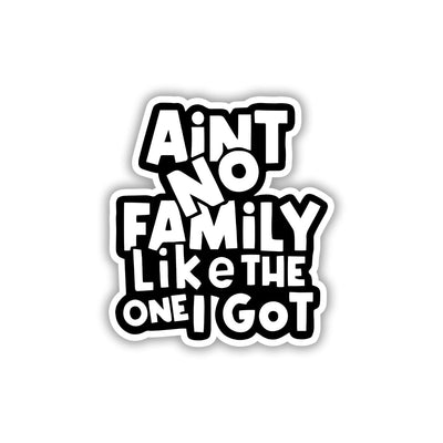 A HOT MESS SINCE BIRTH STICKER