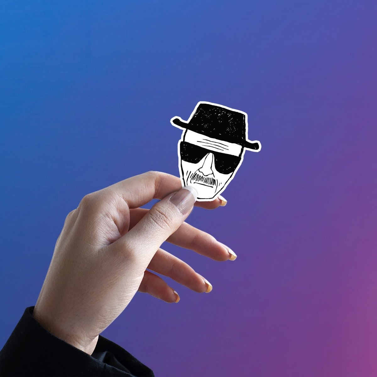 FACE REVEAL...MAYBE STICKER - stickyfunk premium stickers