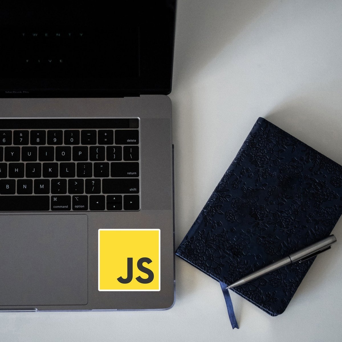 THE CLASSIC JS BADGE STICKER - stickyfunk premium stickers