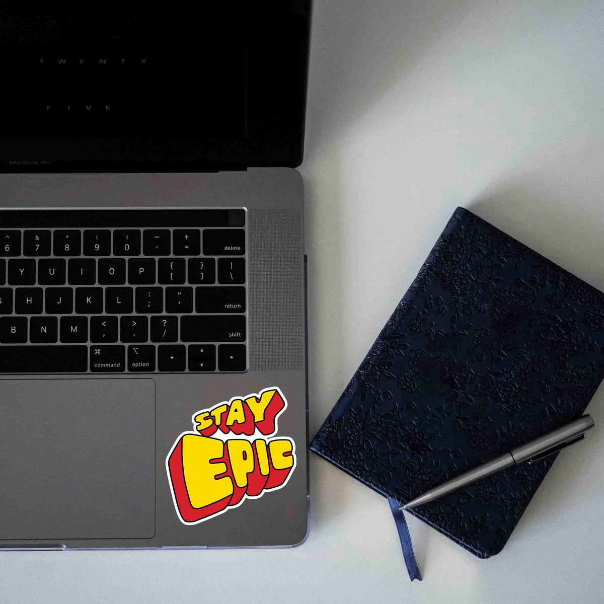 STAY EPIC - RETRO 3D POP STICKER