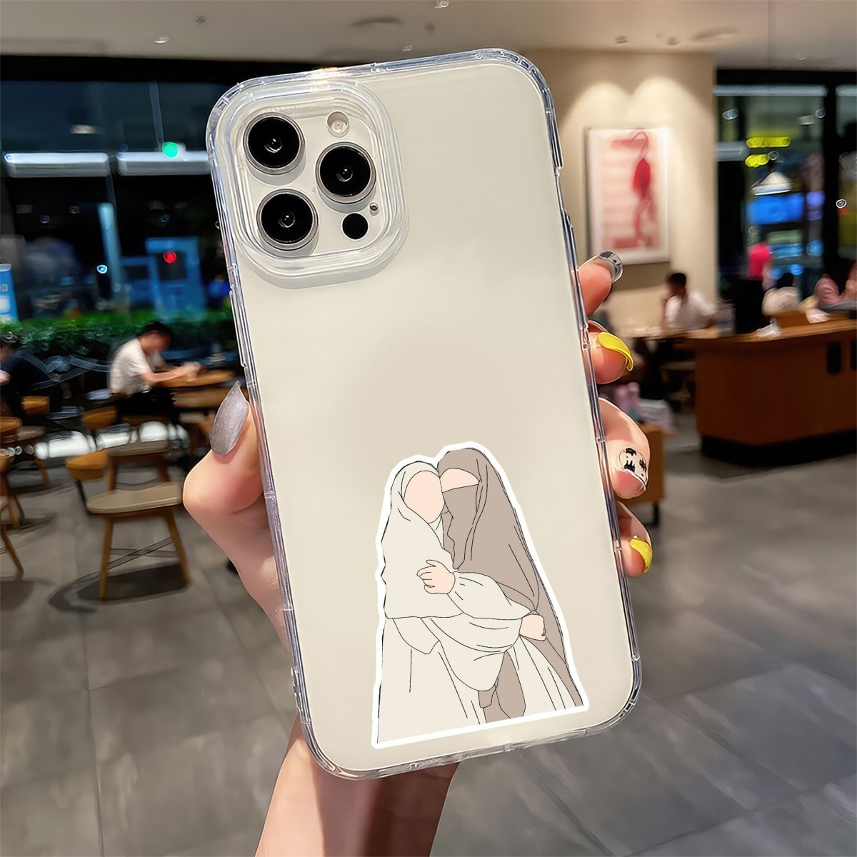 Muslim Girl Sticker - Hizab Sticker 1 - stickyfunk premium stickers