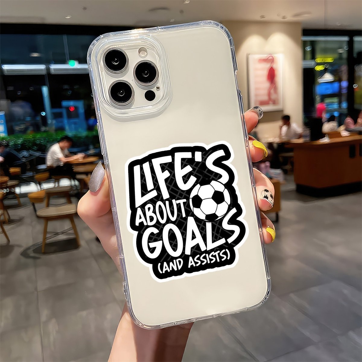 FOOTBALL QOUTE STICKER - stickyfunk premium stickers