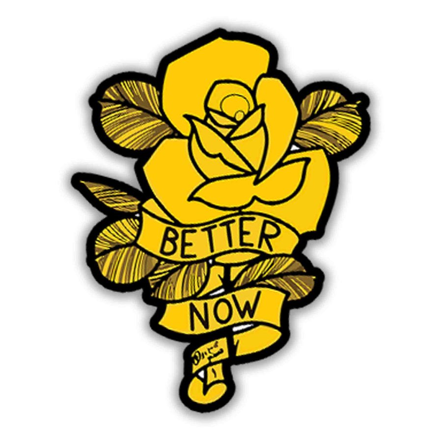 Better Now Rose Banner – Post Malone Sticker