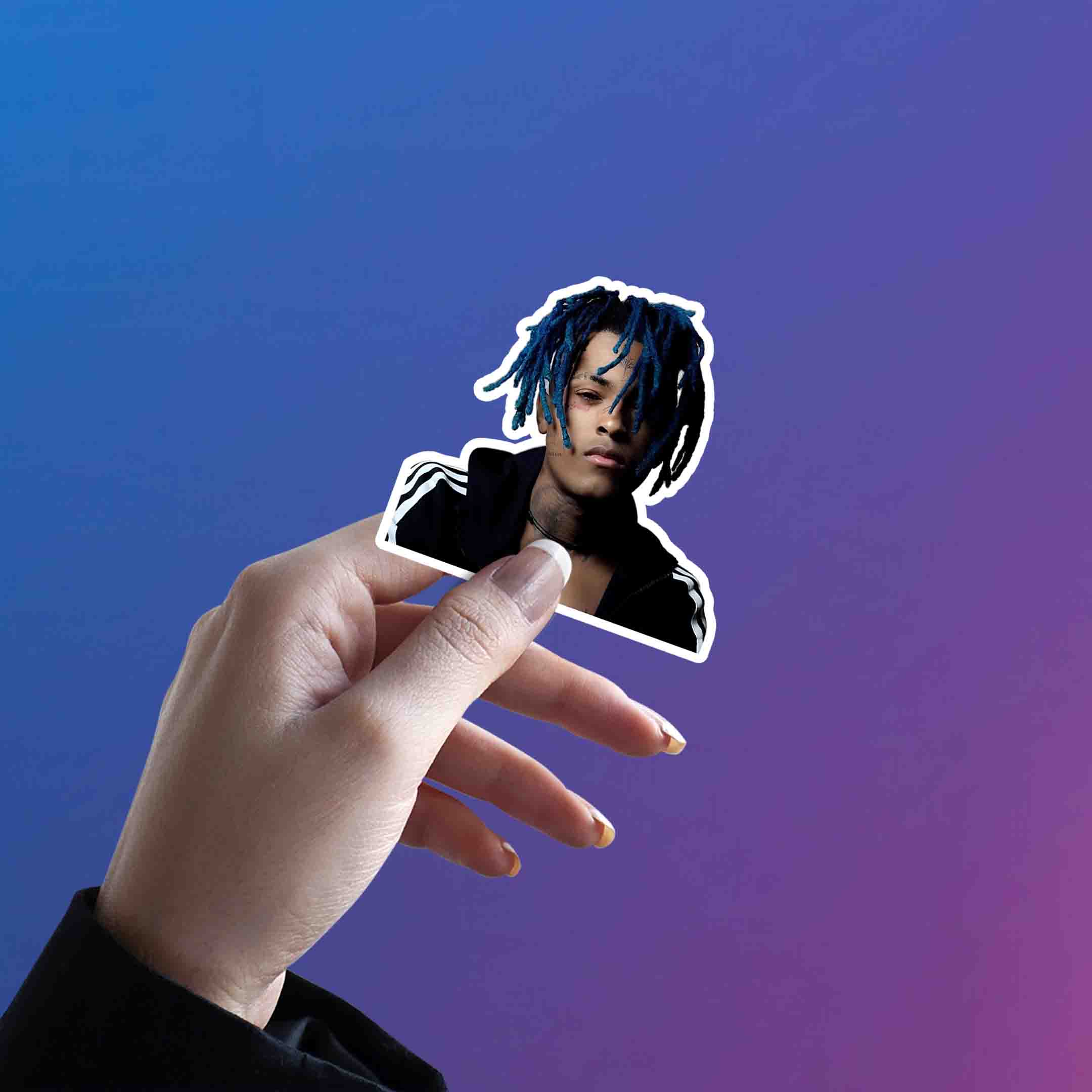 XXXTENTACION STICKER - 1 - stickyfunk premium stickers