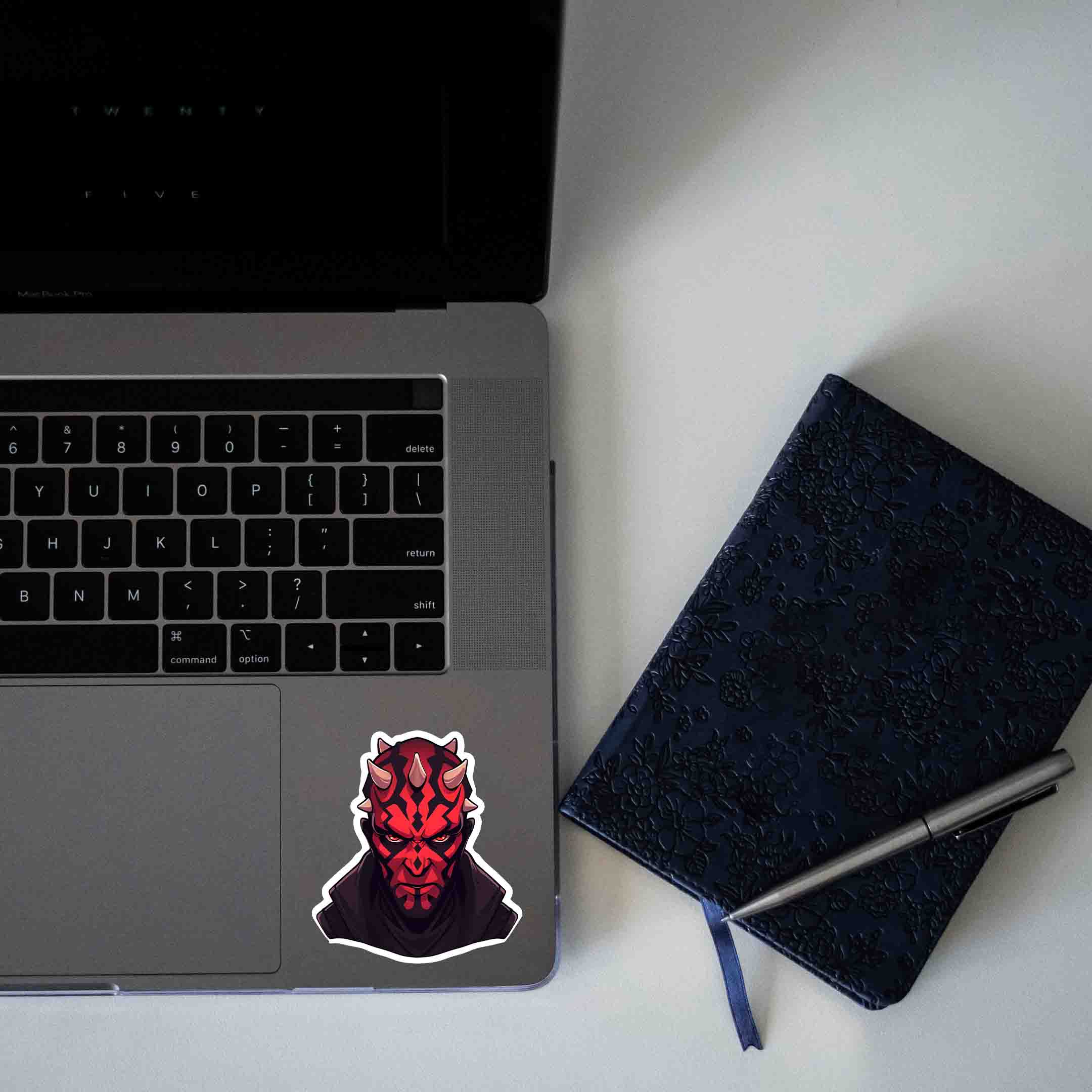 STAR WARS SERIOUS DARTH MAUL - stickyfunk premium stickers