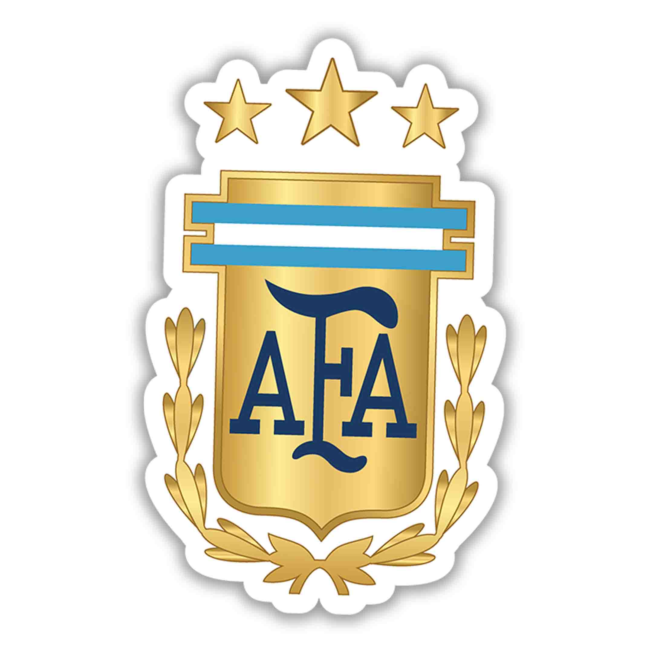 ARGENTINA LOGO STICKER - stickyfunk premium stickers