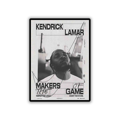 KENDRICK LAMAR - 1 - stickyfunk premium stickers