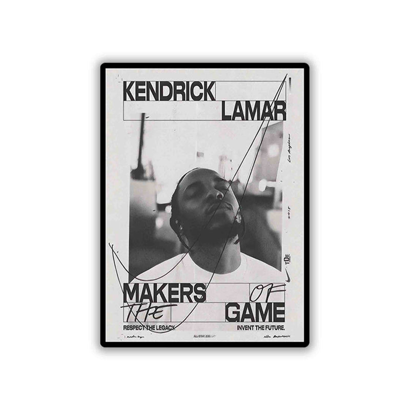 Good Kid Poster Frame – Kendrick Lamar Sticker