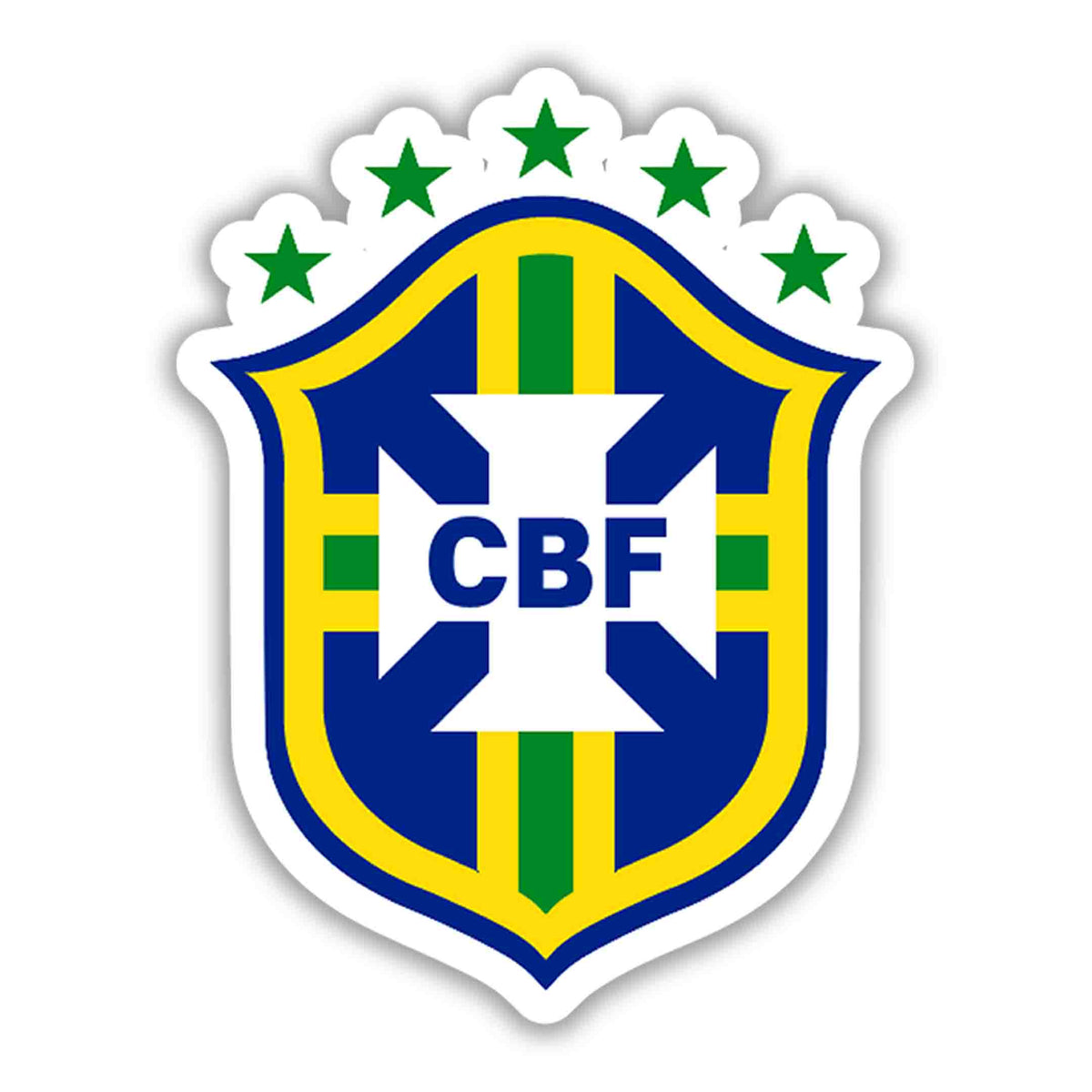 Canarinho Crest – Brazil CBF Sticker