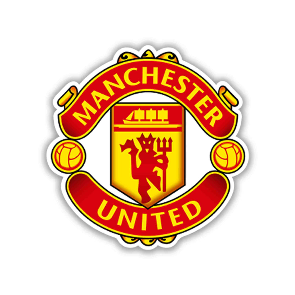 MANCHESTER UNITED STICKER - 1 - stickyfunk premium stickers
