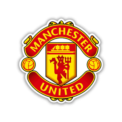 MANCHESTER UNITED STICKER - 1 - stickyfunk premium stickers