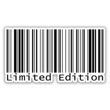 LIMITED EDITION - VERTICAL BARCODE STICKER