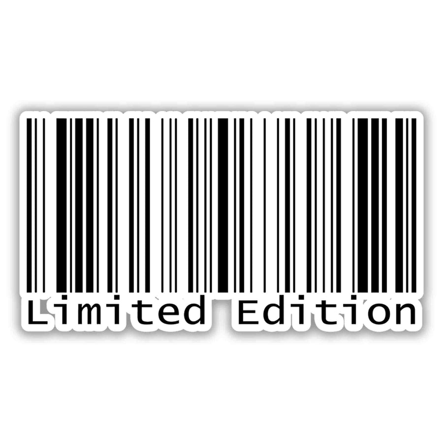 LIMITED EDITION - VERTICAL BARCODE STICKER