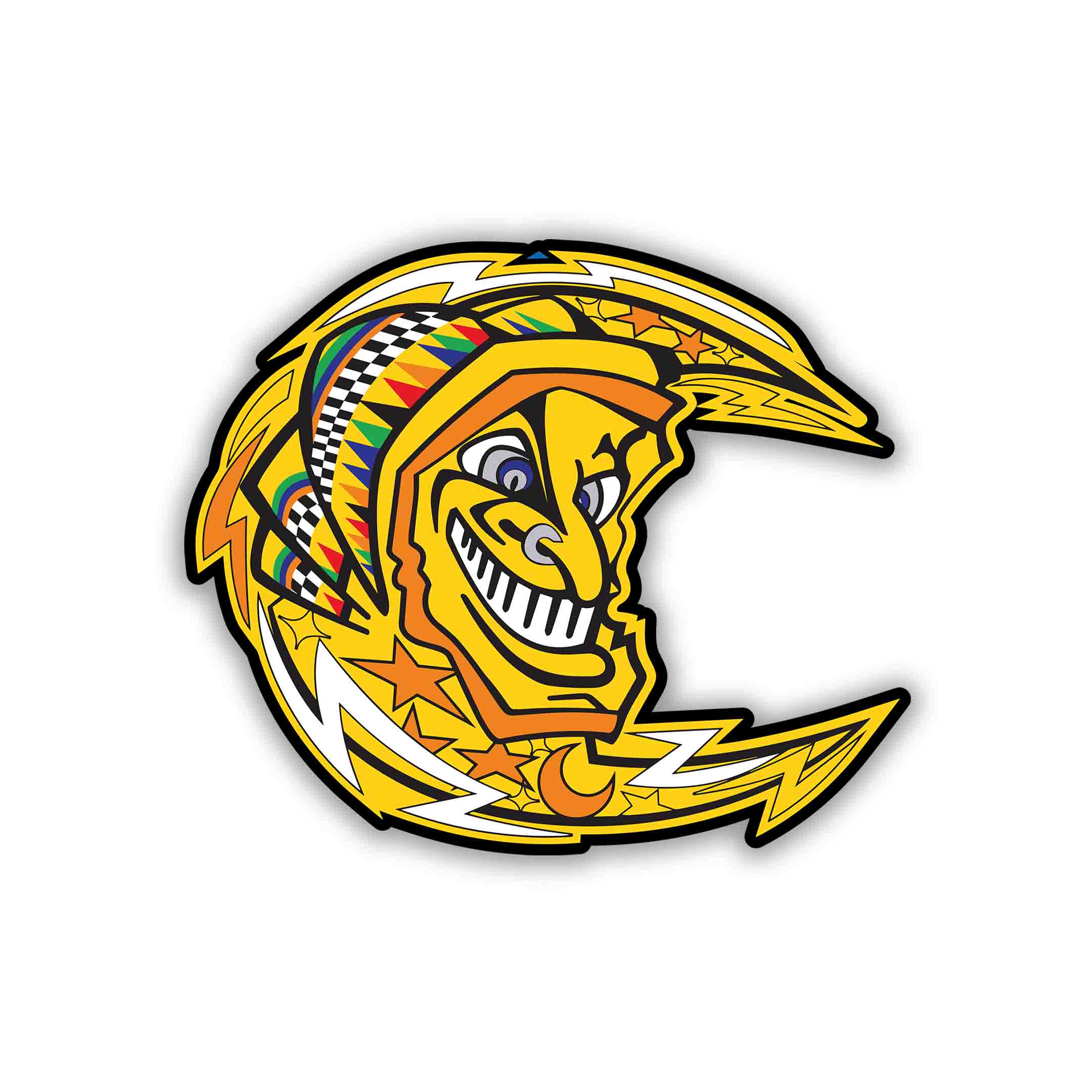 VELENTINO ROSSI STICKER - 1 - stickyfunk premium stickers