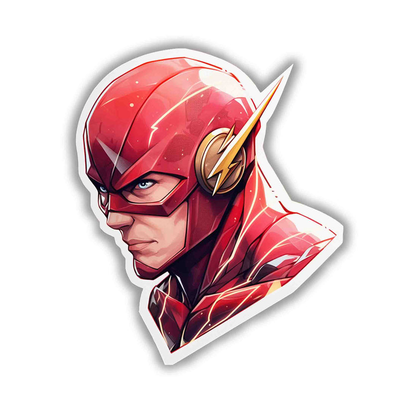 FLASH DC COMICS STICKER – STICKYFUNK PREMIUM STICKERS