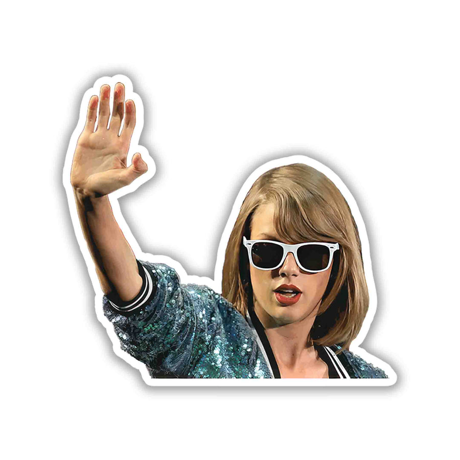 Golden Hand Wave – Taylor Swift Sticker