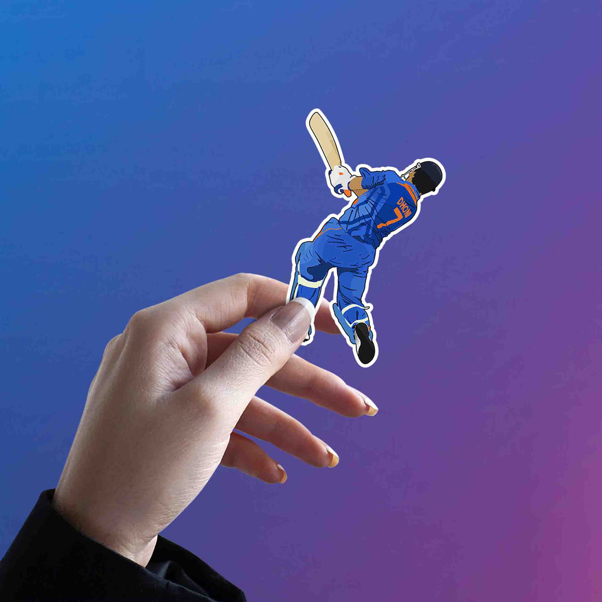 2011 World Cup Six – MS Dhoni Sticker