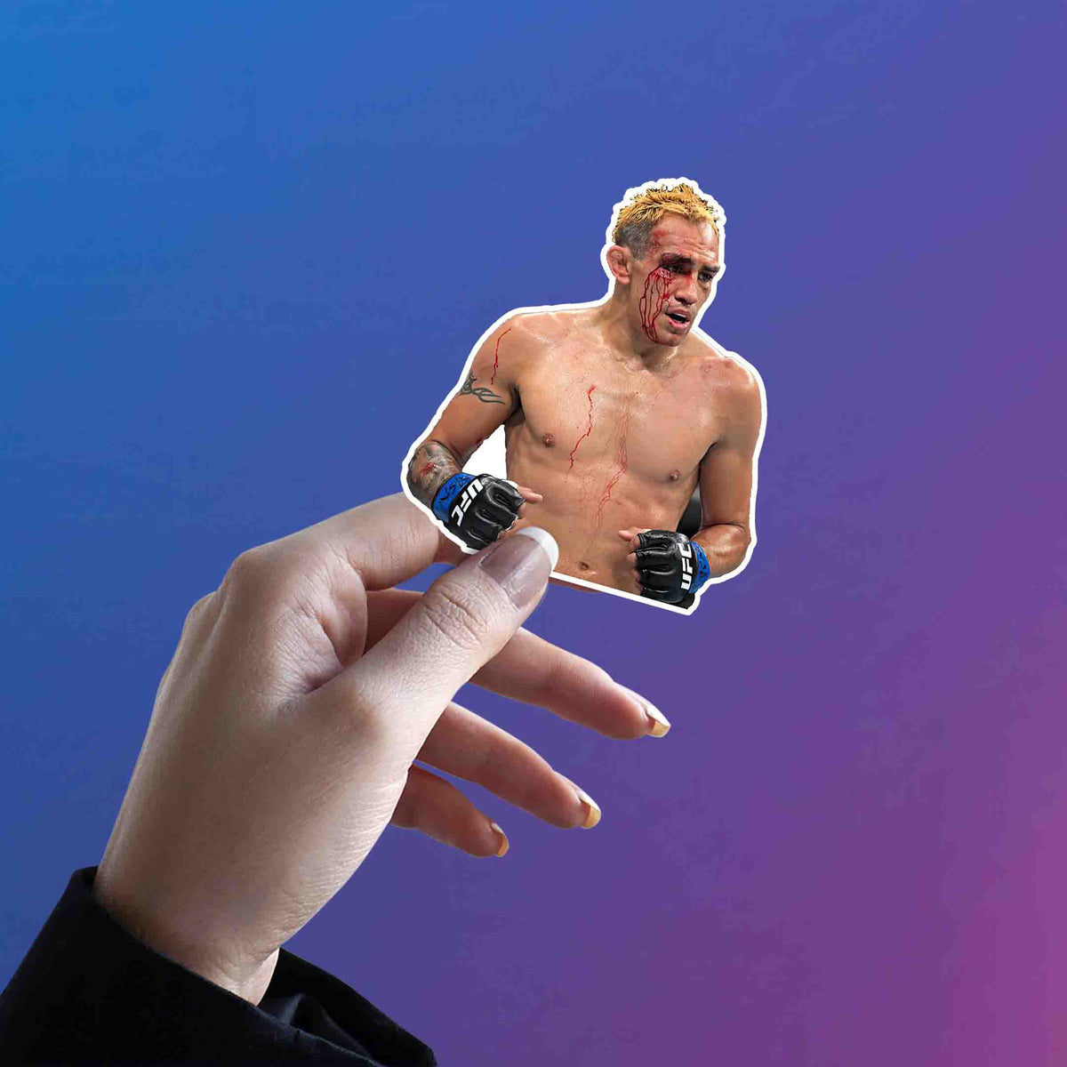 Bloody Brawler Stance – Tony Ferguson Sticker