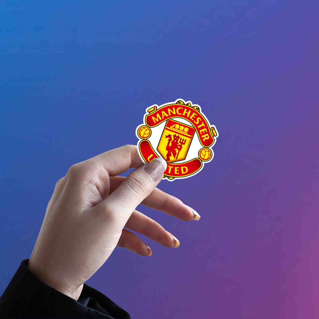 MANCHESTER UNITED STICKER - 1 - stickyfunk premium stickers