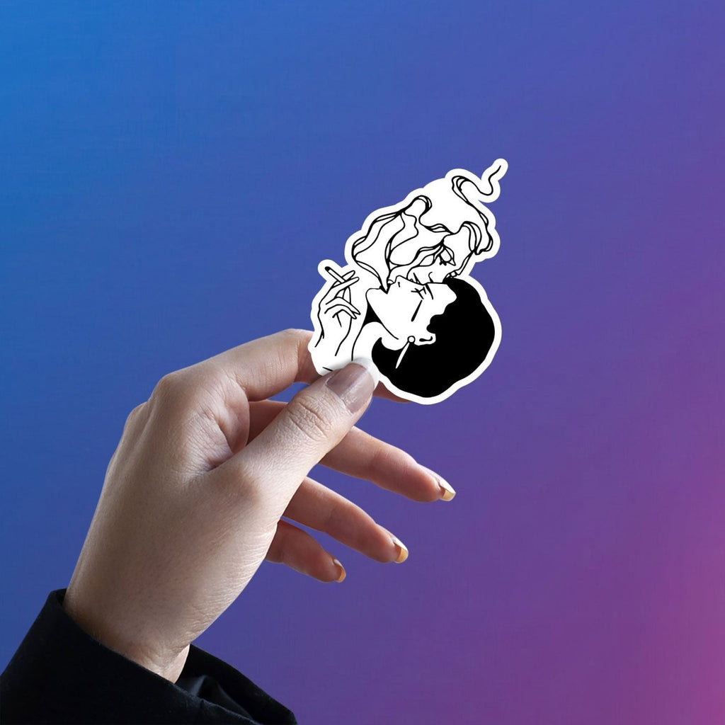 KISS OF THE MIST STICKER - stickyfunk premium stickers