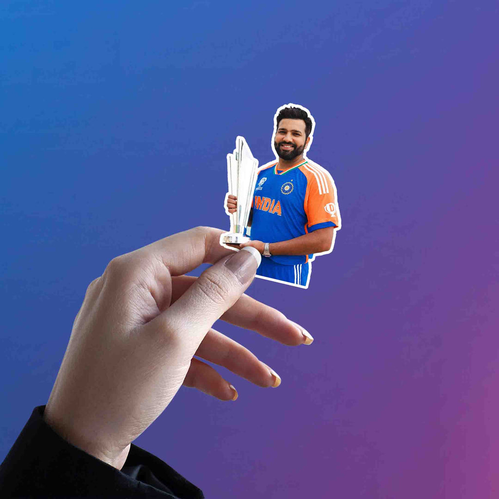 ROHIT SHARMA - WORLDCUP EDITION - 1 - stickyfunk premium stickers